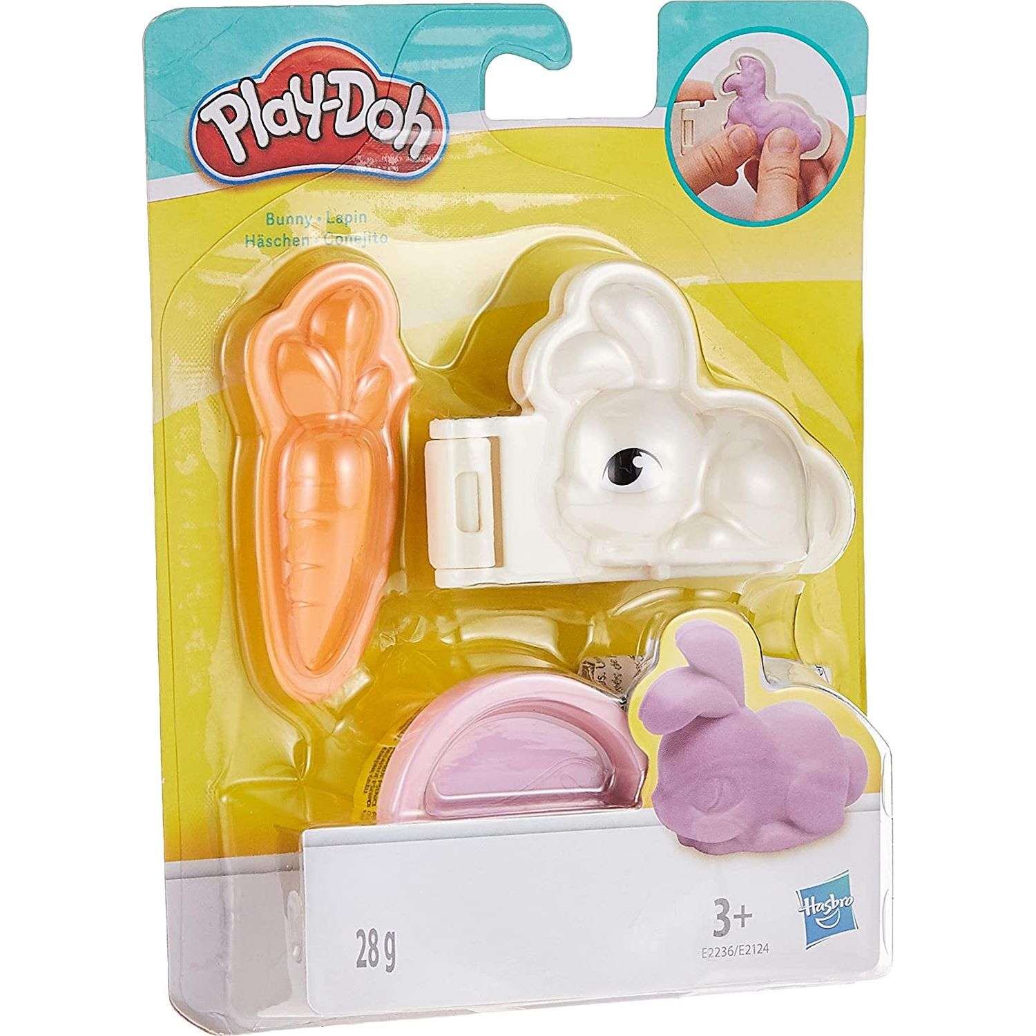Мини-набор игровой Play-Doh Кролик E2236EU4 - фото 1