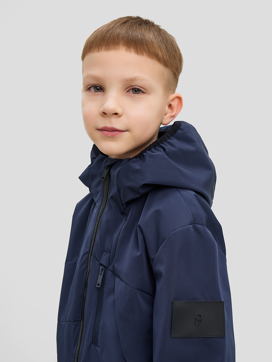 Ветровка Baon BK6023002/DEEP NAVY - фото 2