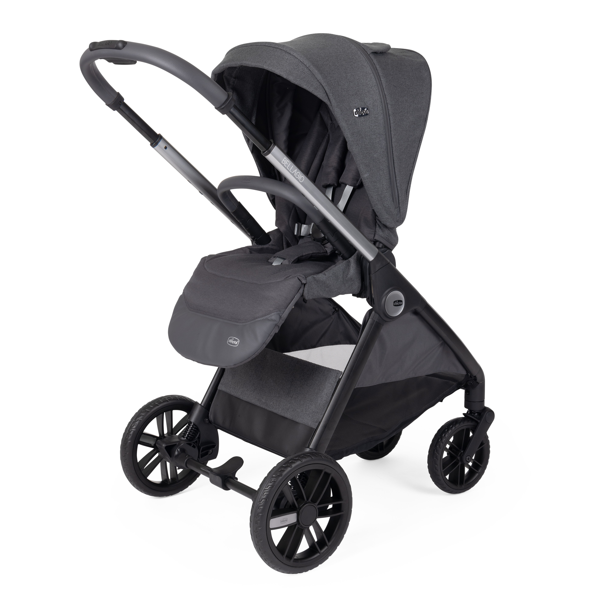 Коляска 3в1 Chicco Bellagio black - фото 12