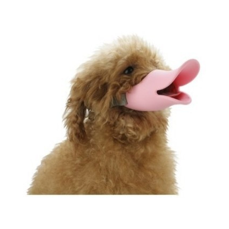 Намордник для собак Ripoma силиконовый розовый