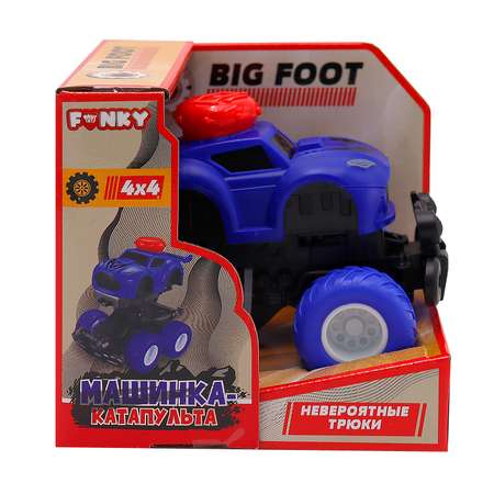 Машинка Funky Toys фрикционная Катапульта Синяя FT97962