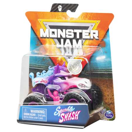 Машинка Monster Jam 1:64 Wild Flower 6044941/20116899