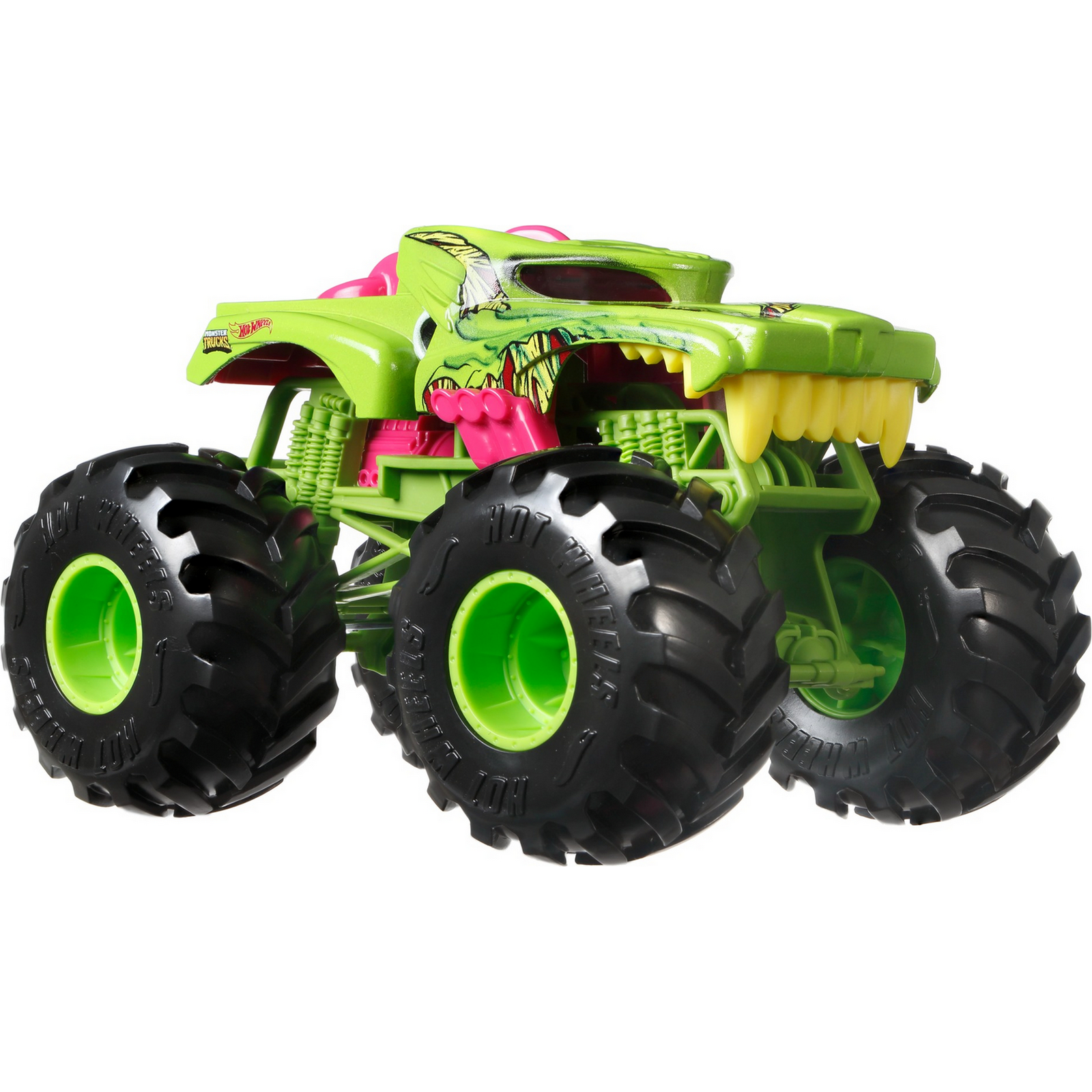 Машинка Hot Wheels Monster Trucks большой Хотвейлер-зомби GTJ39 FYJ83 - фото 3