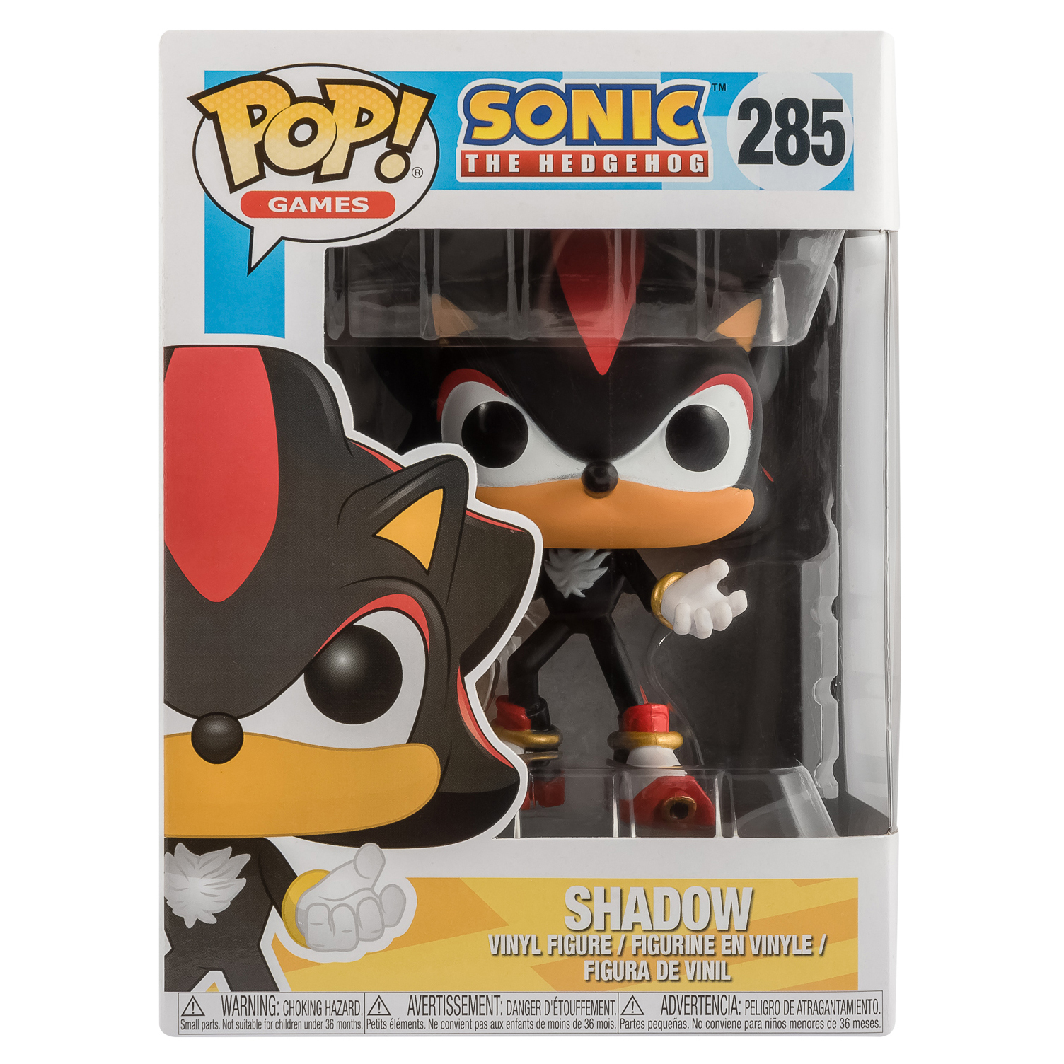 Фигурка Funko Pop vinyl Games Sonic shadow купить по цене 1299 ₽ в  интернет-магазине Детский мир