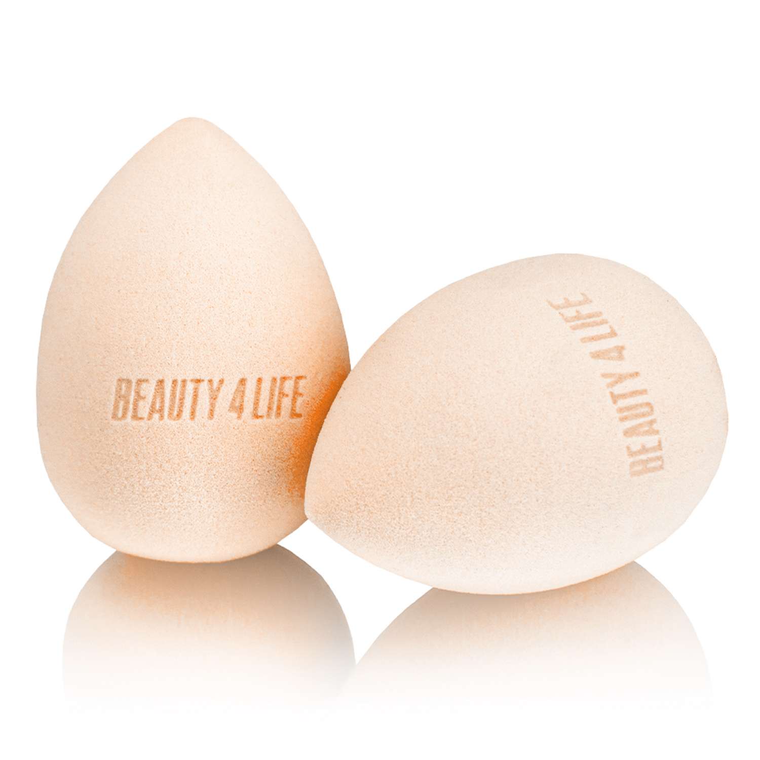 Спонжи для макияжа Beauty4Life персиковые 2 шт - фото 1