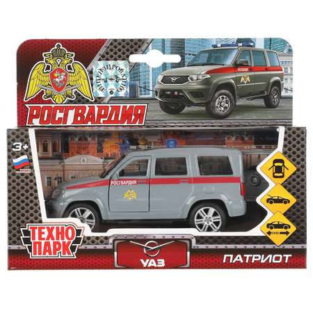 Машина Технопарк Uaz Patriot Росгвардия 325356