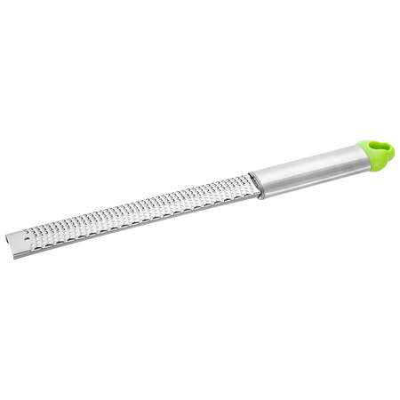 Терка Elan Gallery 33.5х3.5х2 см Зеленая с ручкой. с пластиковым защитным чехлом