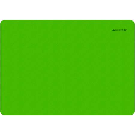 Доска для лепки SILWERHOF Neon прямоугольная A4 зеленая