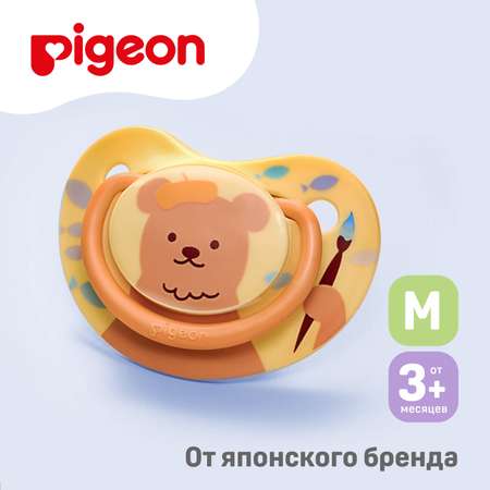 Пустышка Pigeon FunFriends Мишка M с 3месяцев N997