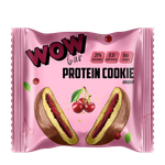 Протеиновое печенье Prime Kraft WOWBAR с начинкой со вкусом вишня шоубокс 10х40 гр