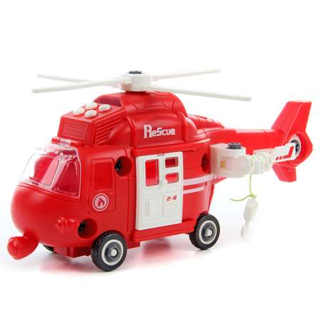 Игровой набор Veld Co Вертолёт Спасатели