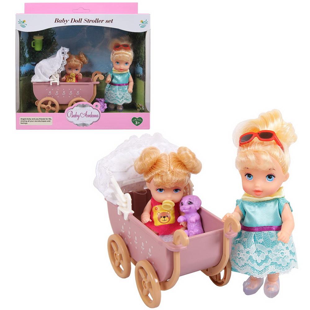 Игровой набор Abtoys Baby Ardana с коляской A565 - фото 1