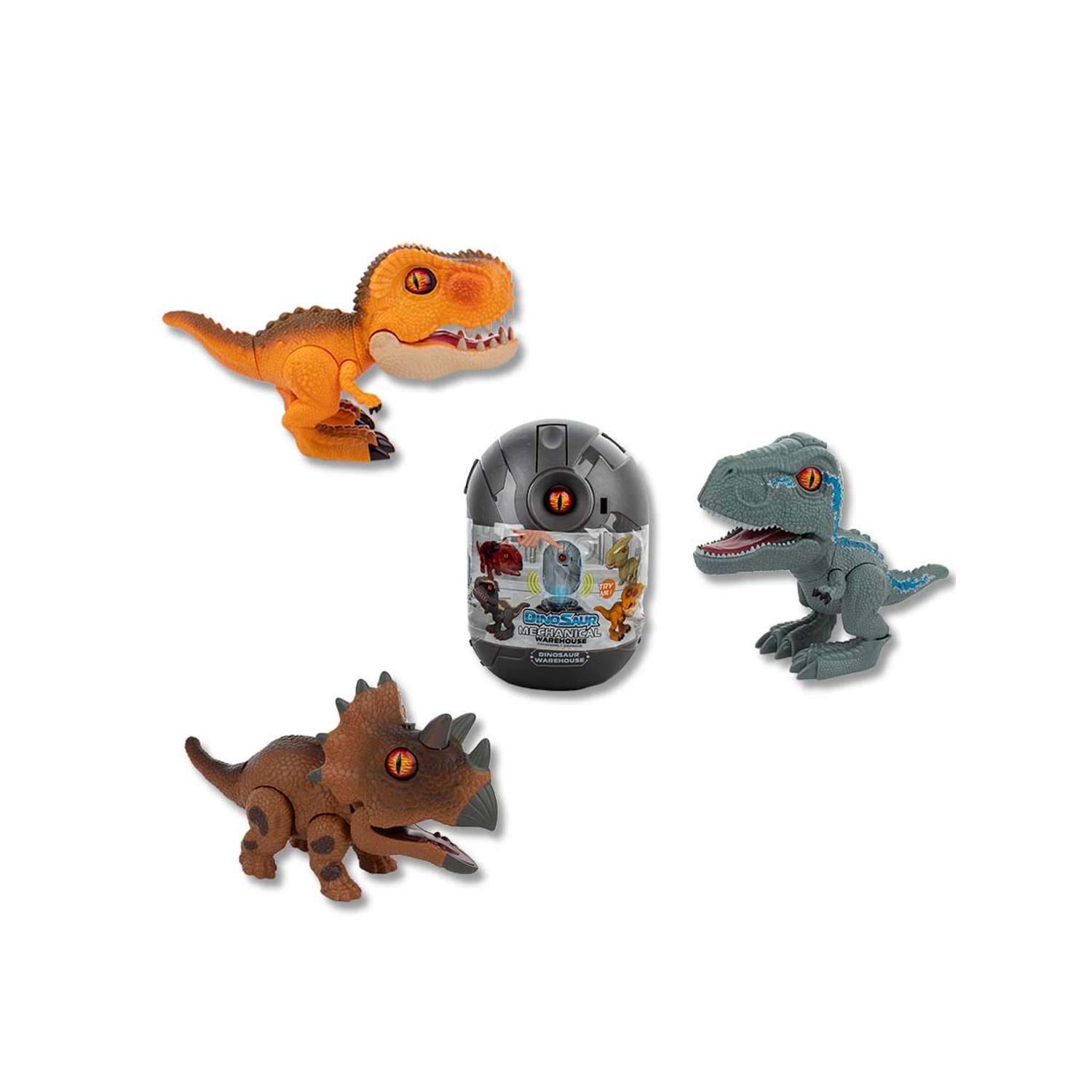 Сборная фигурка KiddiePlay Динозавр со световыми и звуковыми эффектами - фото 1