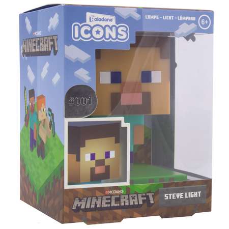 Светильник PALADONE Minecraft Steve Icon Light V2 PP6594MCFV2