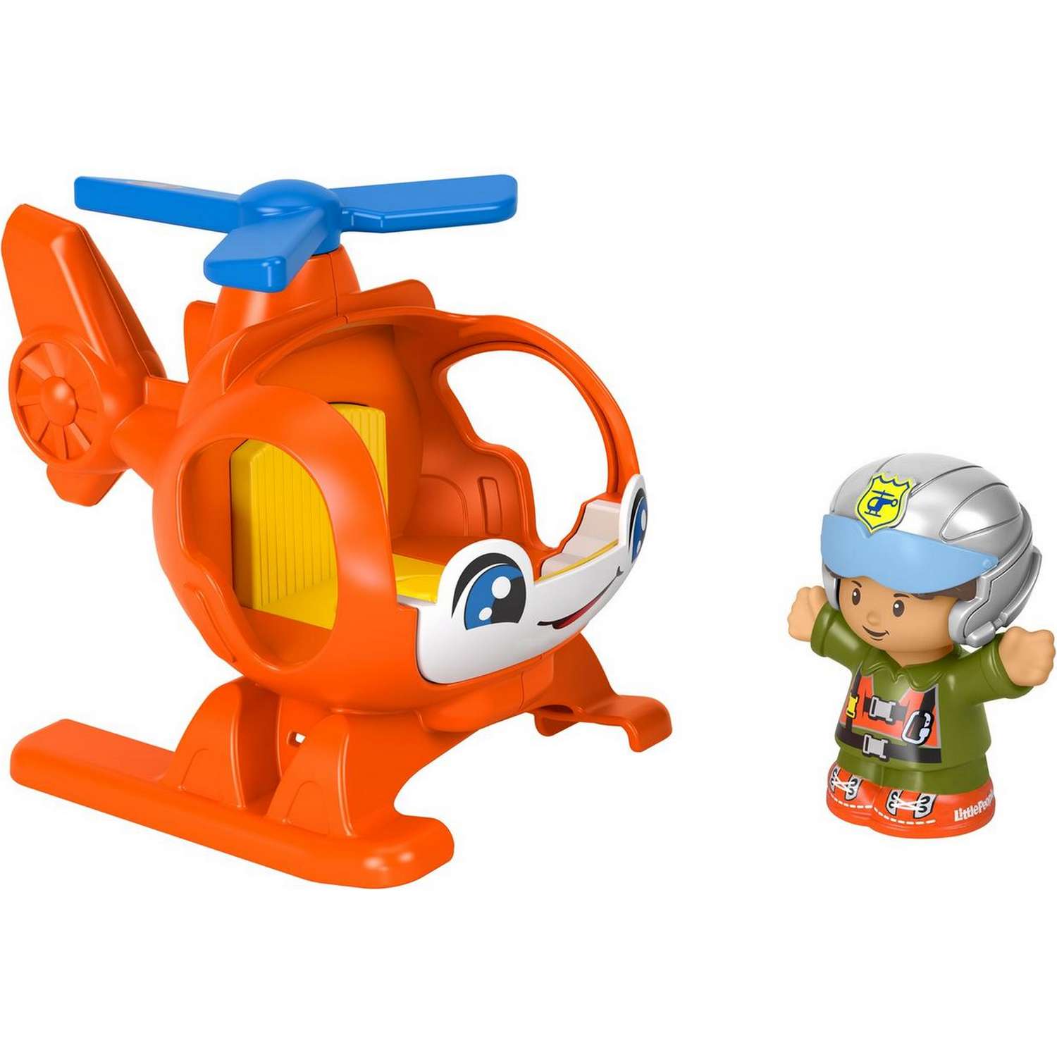 Игрушка Fisher Price Вертолет с фигуркой GTT72 - фото 4