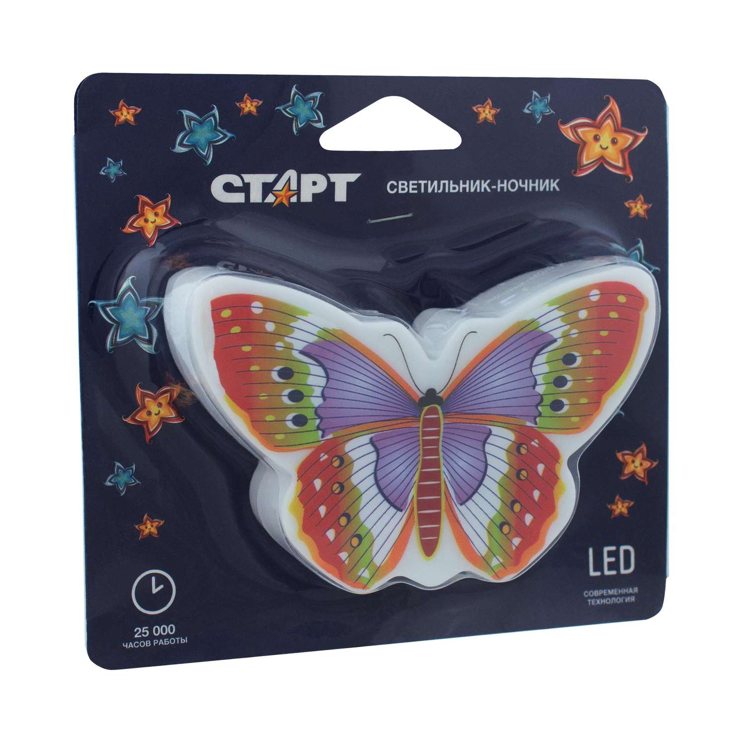 Светодиодный ночник СТАРТ в виде порхающей бабочки - фото 2