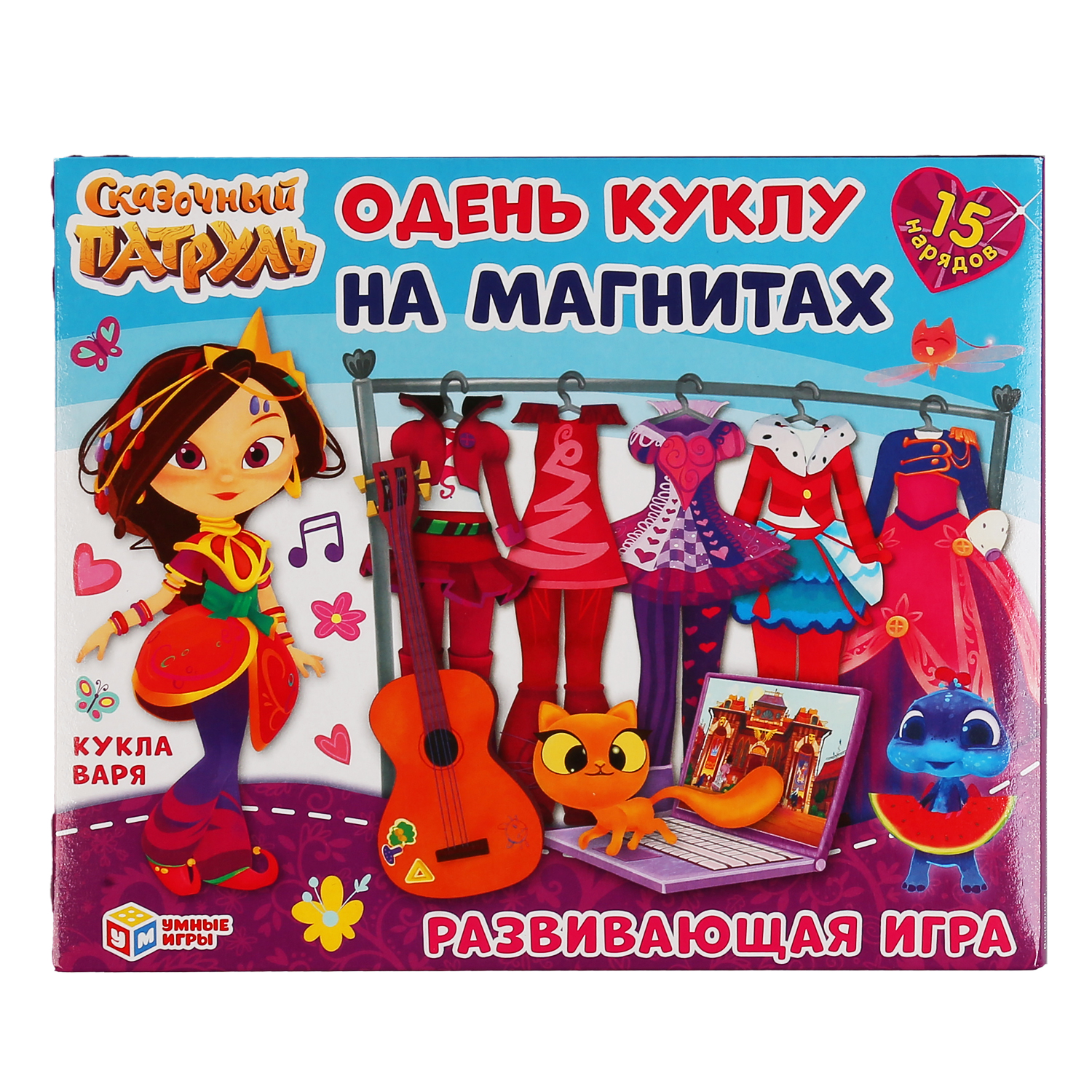 Игра-одевайка на магнитах Умные Игры Одень куклу Сказочный патруль Варя  купить по цене 614 ₽ в интернет-магазине Детский мир