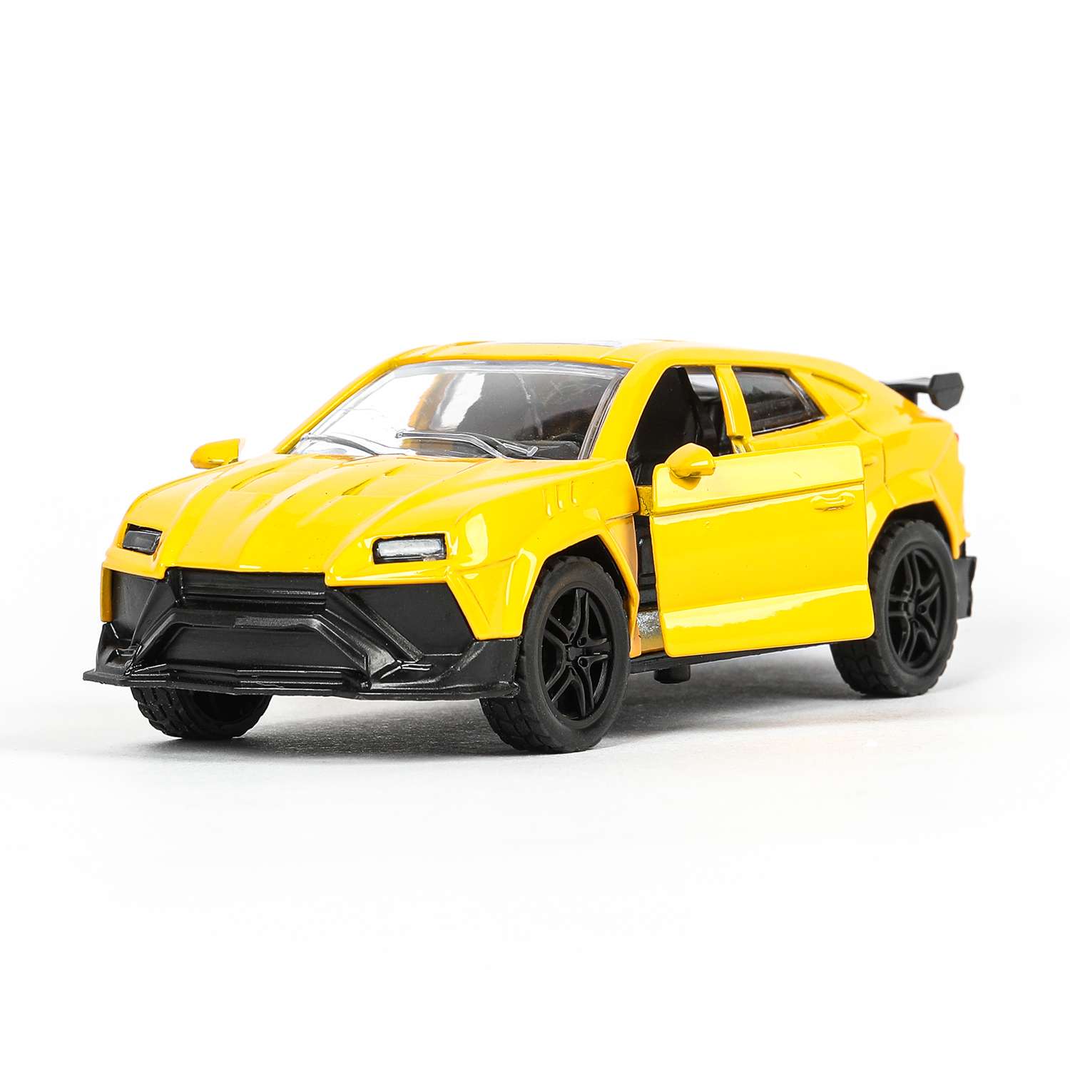 Автомобиль Huada Toys Lamborghini Urus желтый 390945 - фото 5