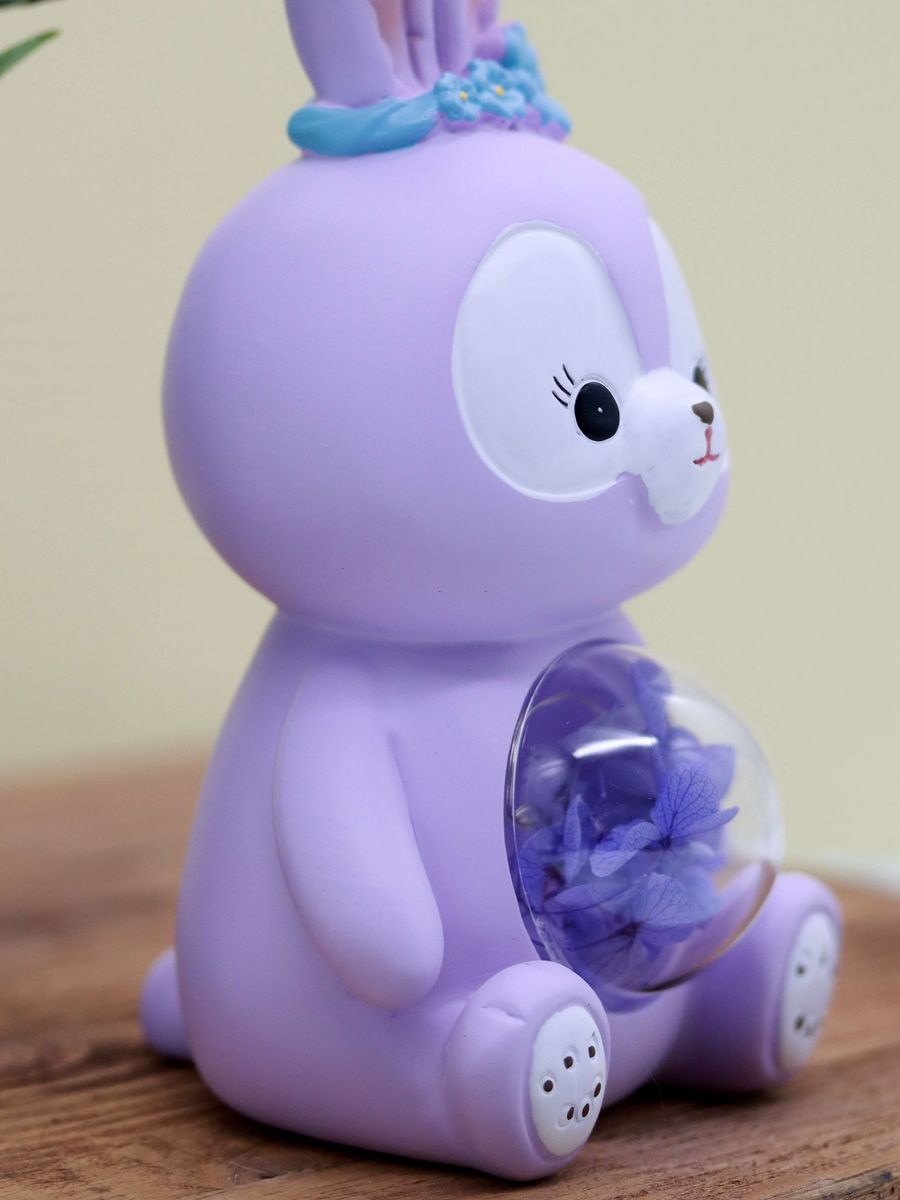 Ночник iLikeGift Flower bunny purple - фото 4