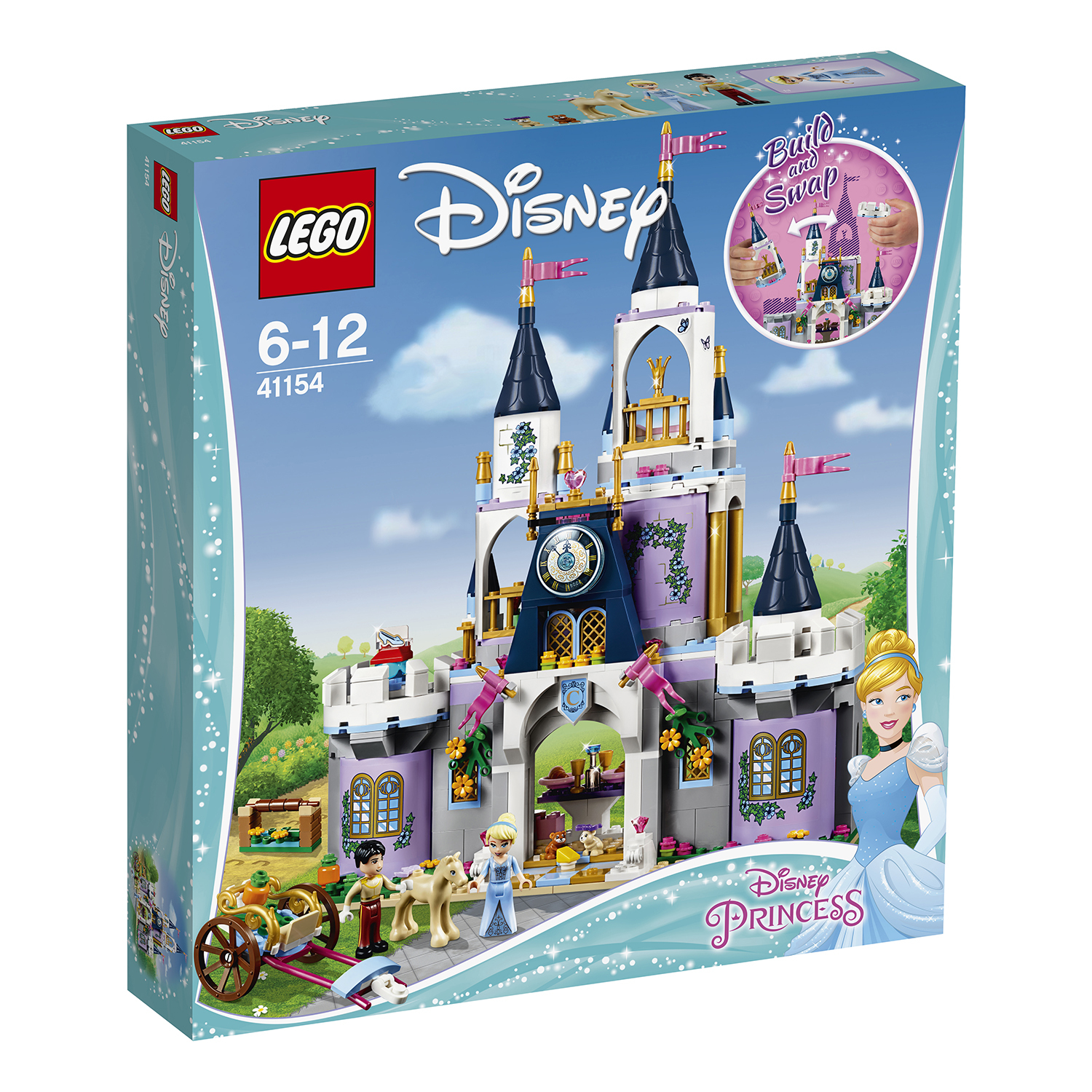 Конструктор LEGO Волшебный замок Золушки Disney Princess (41154) купить по  цене 5999 ₽ в интернет-магазине Детский мир