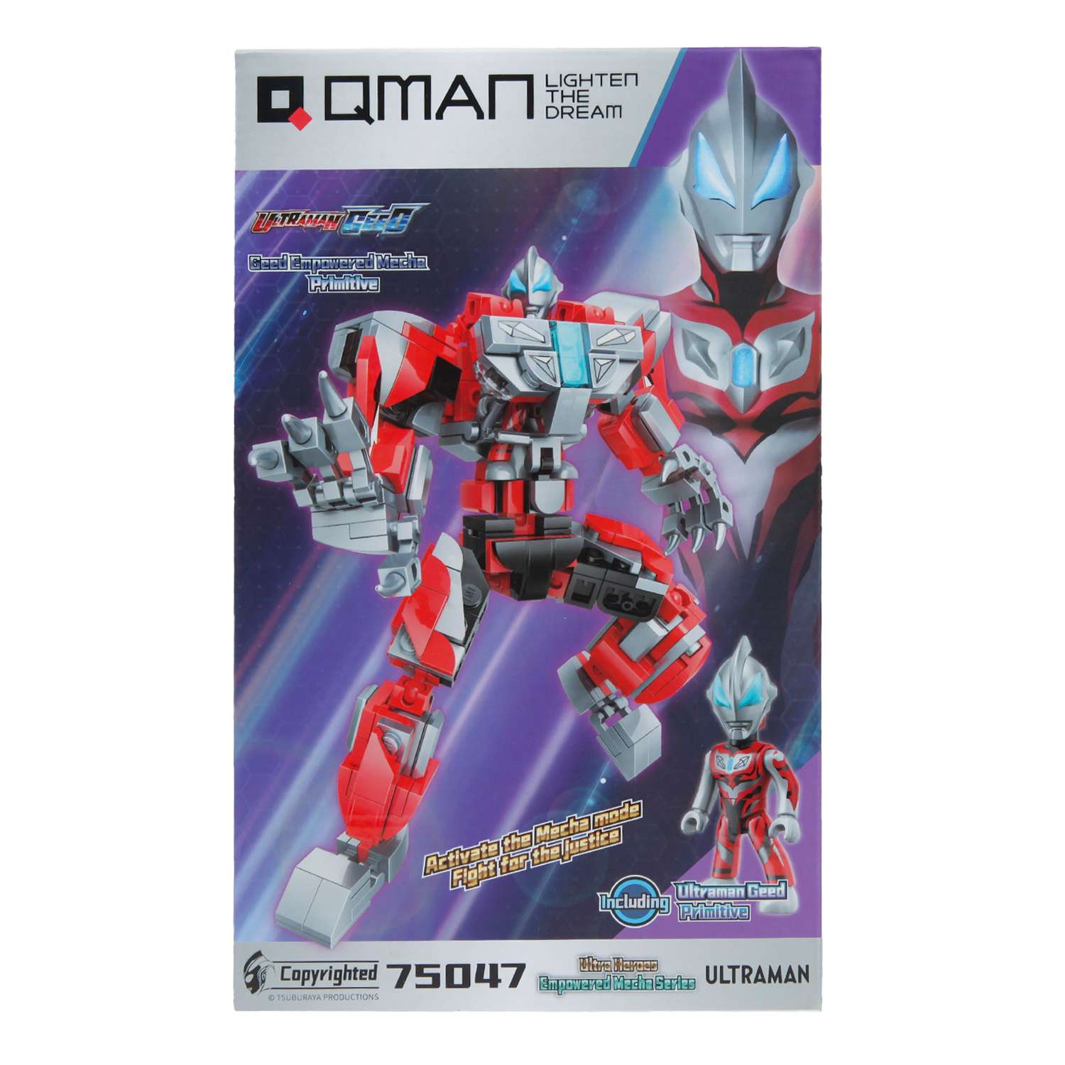 Конструктор Qman Ultraman Джид 265 деталей 75047 - фото 3