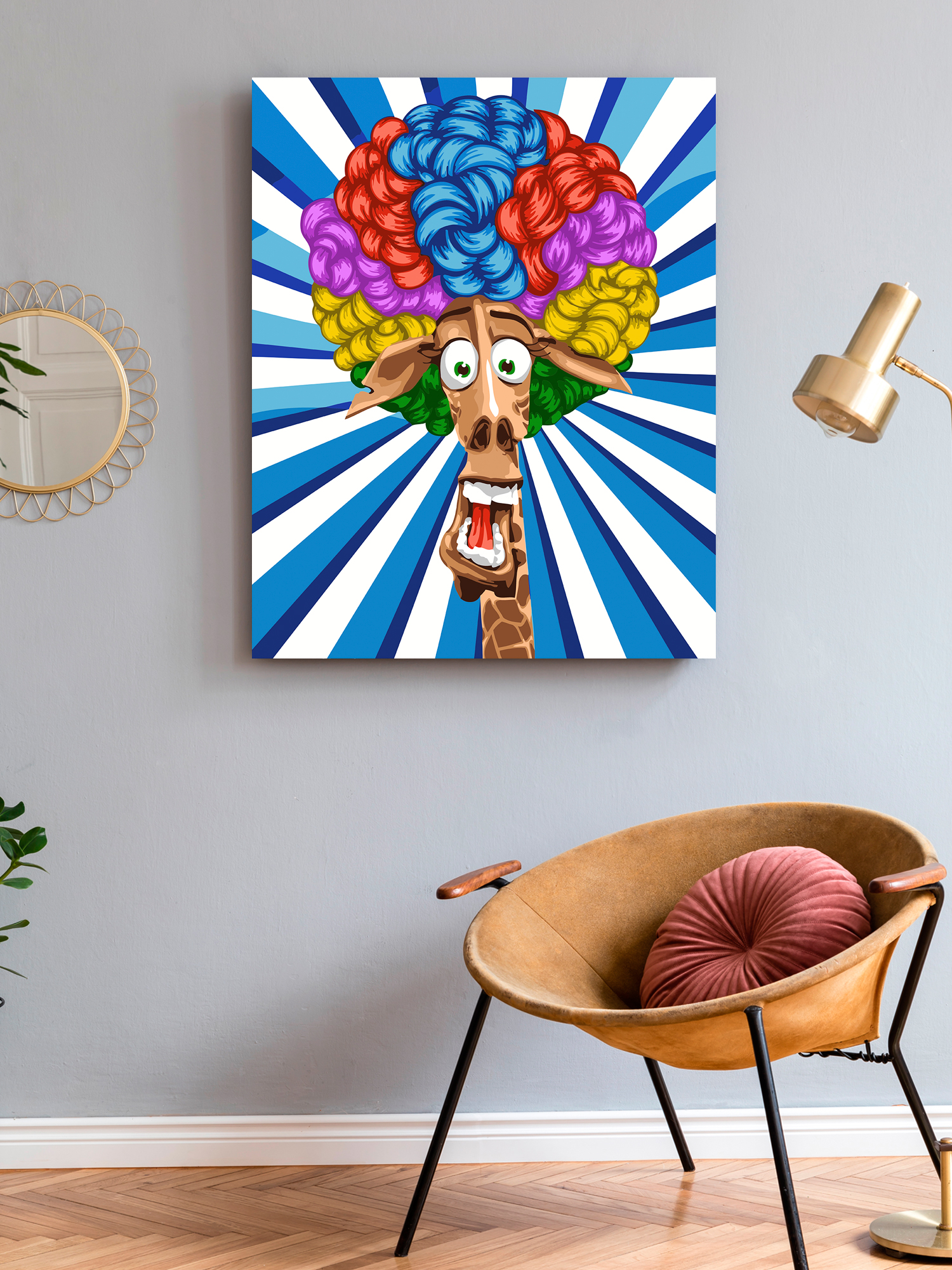 Картина по номерам Art on Canvas Мелман холст на подрамнике 40х50 см - фото 3