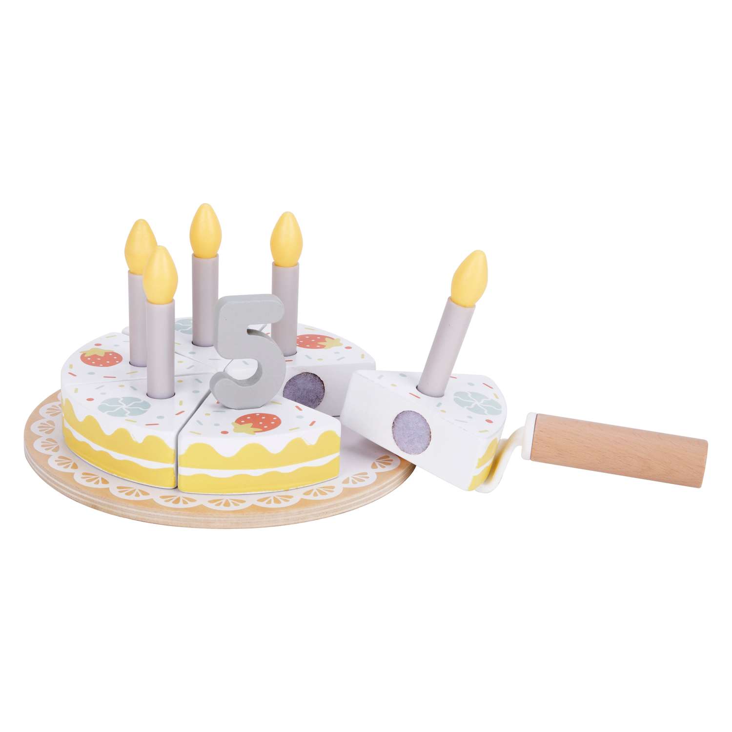 Игровой набор Tooky Toy Торт на день рождения TH544B - фото 1