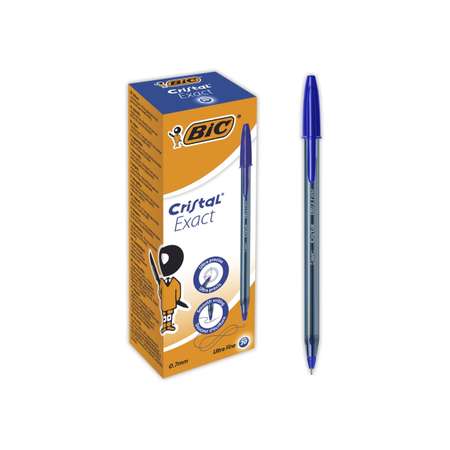 Ручка шариковая BIC Cristal синий 20 шт
