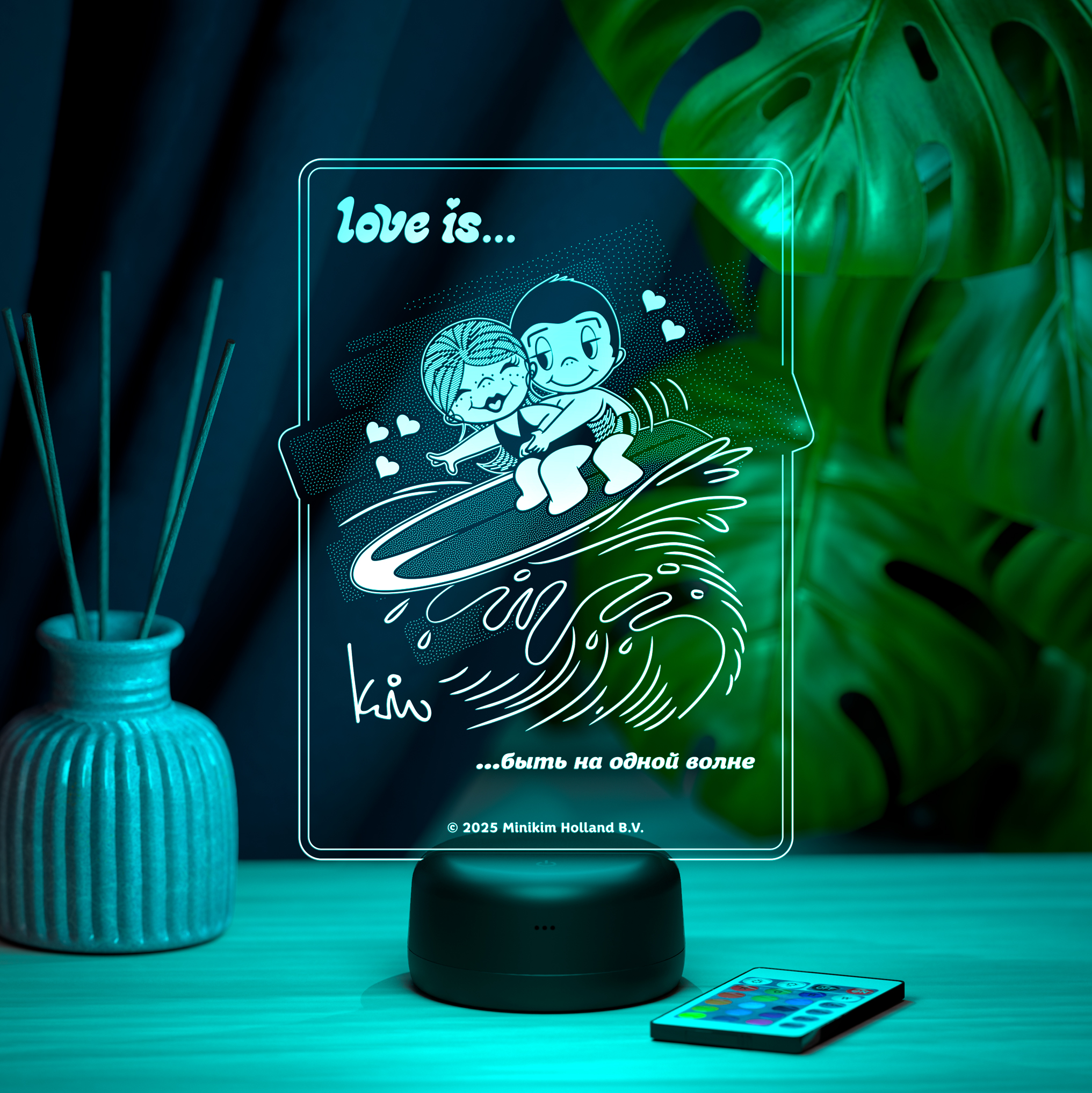Ночник Love is.. Быть на одной волне - фото 12