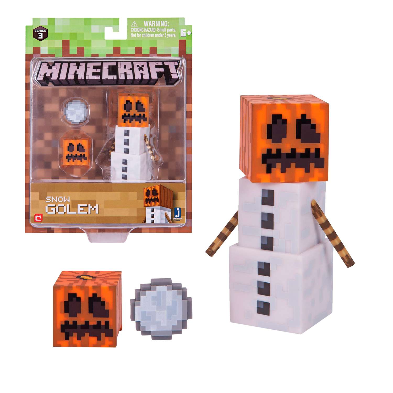 Набор Minecraft Снежный Голем с аксесс - фото 1