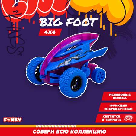 Монстр-трак Funky Toys акула синий