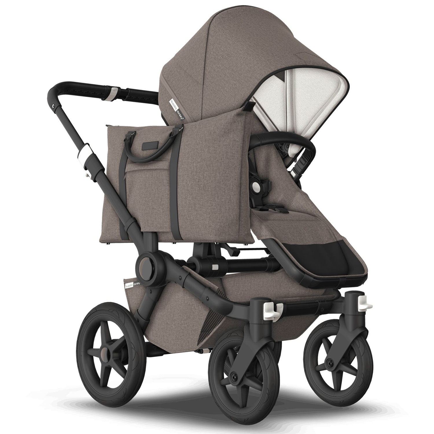 Коляска 2в1 Bugaboo Donkey3 Complete Mineral Black-Taupe 180154AM01 - фото 14