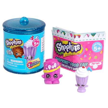 Набор фигурок Shopkins 2 шт в бочонке - гастрономия в непрозрачной упаковке (Сюрприз)