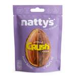 Драже ореховое Nattys CRUSH Almond c миндалем в арахисовой пасте и какао 35 гр