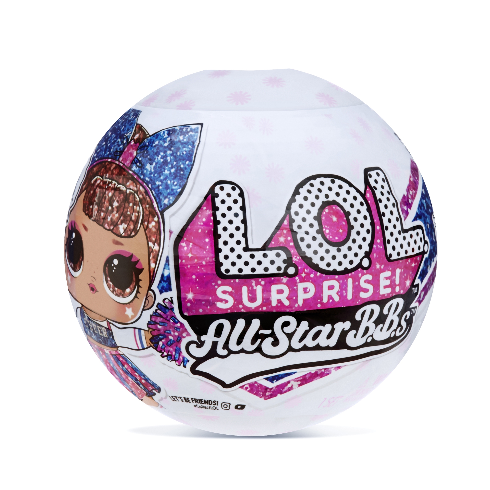 Игрушка в шаре L.O.L. Surprise Surprise All Star Sports Series 2 Cheer в непрозрачной упаковке (Сюрприз) 570363XX1E7CRF 570363XX1E7CRF - фото 2