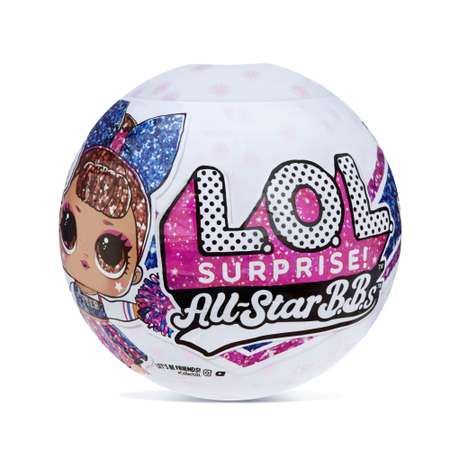 Игрушка в шаре L.O.L. Surprise Surprise All Star Sports Series 2 Cheer в непрозрачной упаковке (Сюрприз) 570363XX1E7CRF