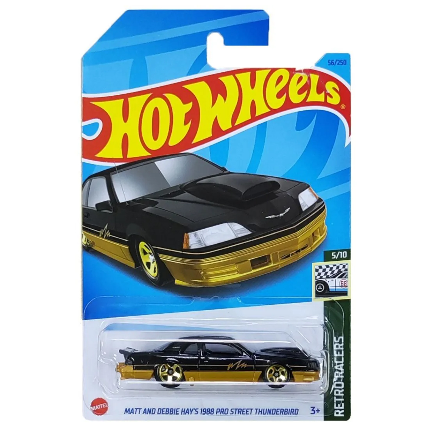 Автомобиль Hot Wheels pro street thunderbird 1:64 без механизмов 5785-A56-HKJ80 - фото 3