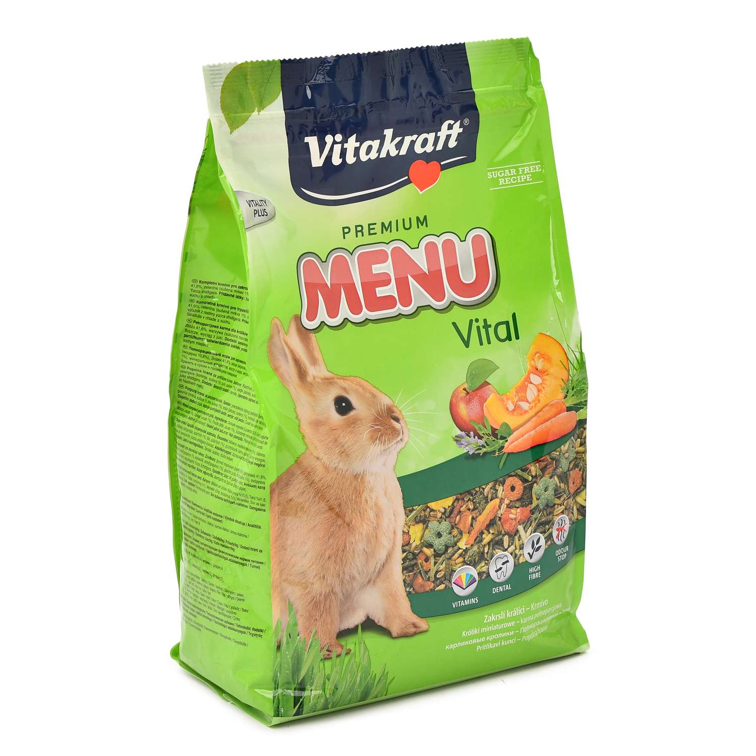 Корм для кроликов Vitakraft Menu 3кг 18118 - фото 1
