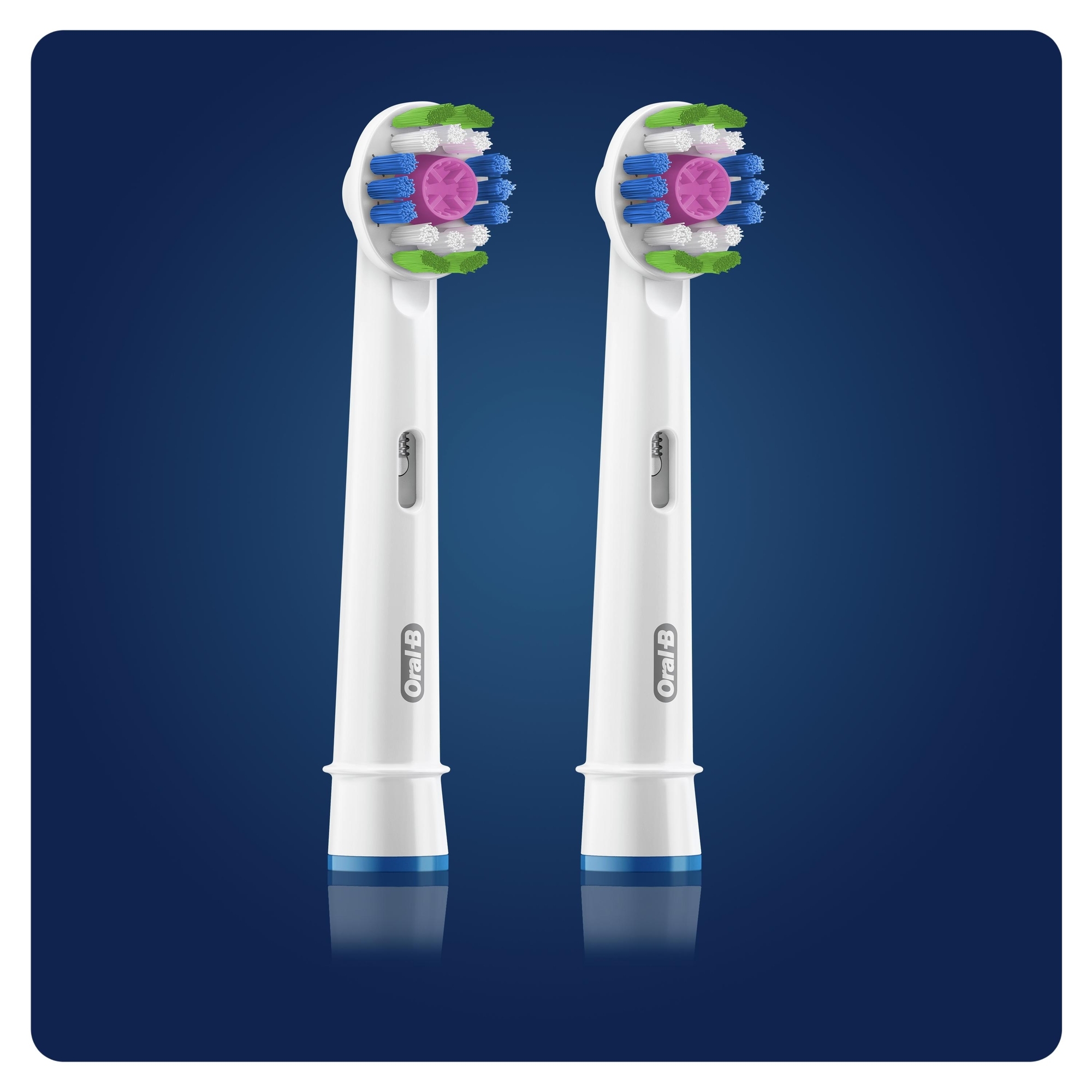 Насадки для электрических зубных щеток Oral-B 3D White CleanMaximiser 2шт 80347231 - фото 3