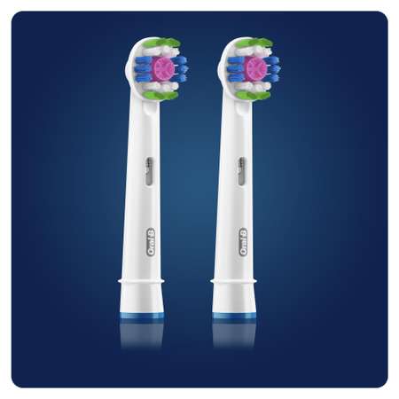 Насадки для электрических зубных щеток Oral-B 3D White CleanMaximiser 2шт 80347231