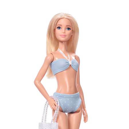 Купальники для кукол типа Barbie 29 см VIANA голубой белый