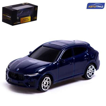 Машина Автоград металлическая MASERATI LEVANTE GTS 1:64 цвет синий