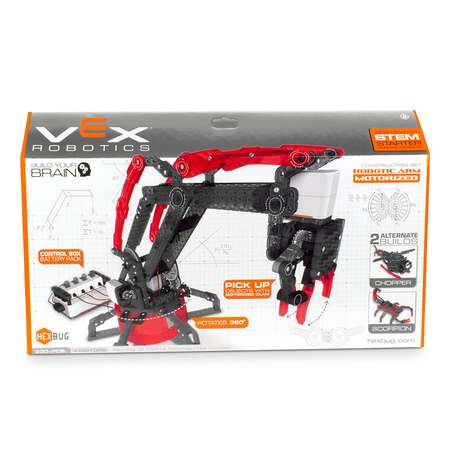 Конструктор Hexbug VEX Robotic Arm 330 деталей 406-4323