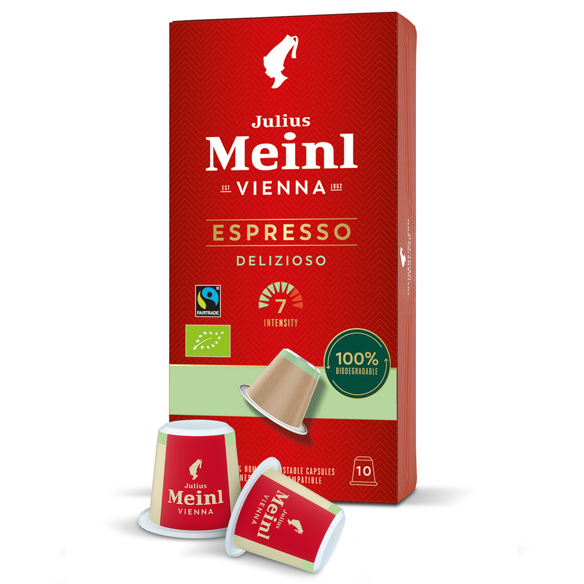 Кофе в капсулах Julius Meinl Делизиозо био система Nespresso Неспрессо 10 шт - фото 6