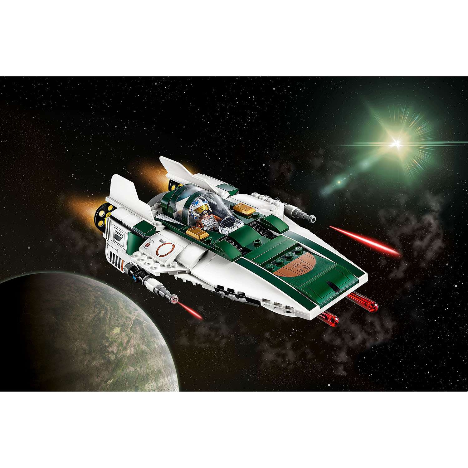 Конструктор LEGO Star Wars Episode IX Звездный истребитель повстанцев типа А 75248 - фото 8