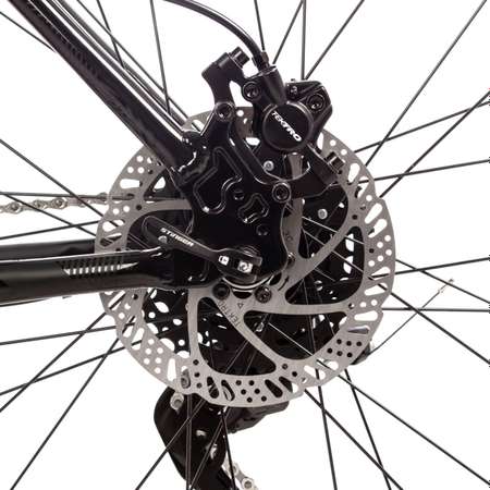 Велосипед горный взрослый Stinger STINGER 27.5 GRAPHITE COMP черный алюминий размер 16