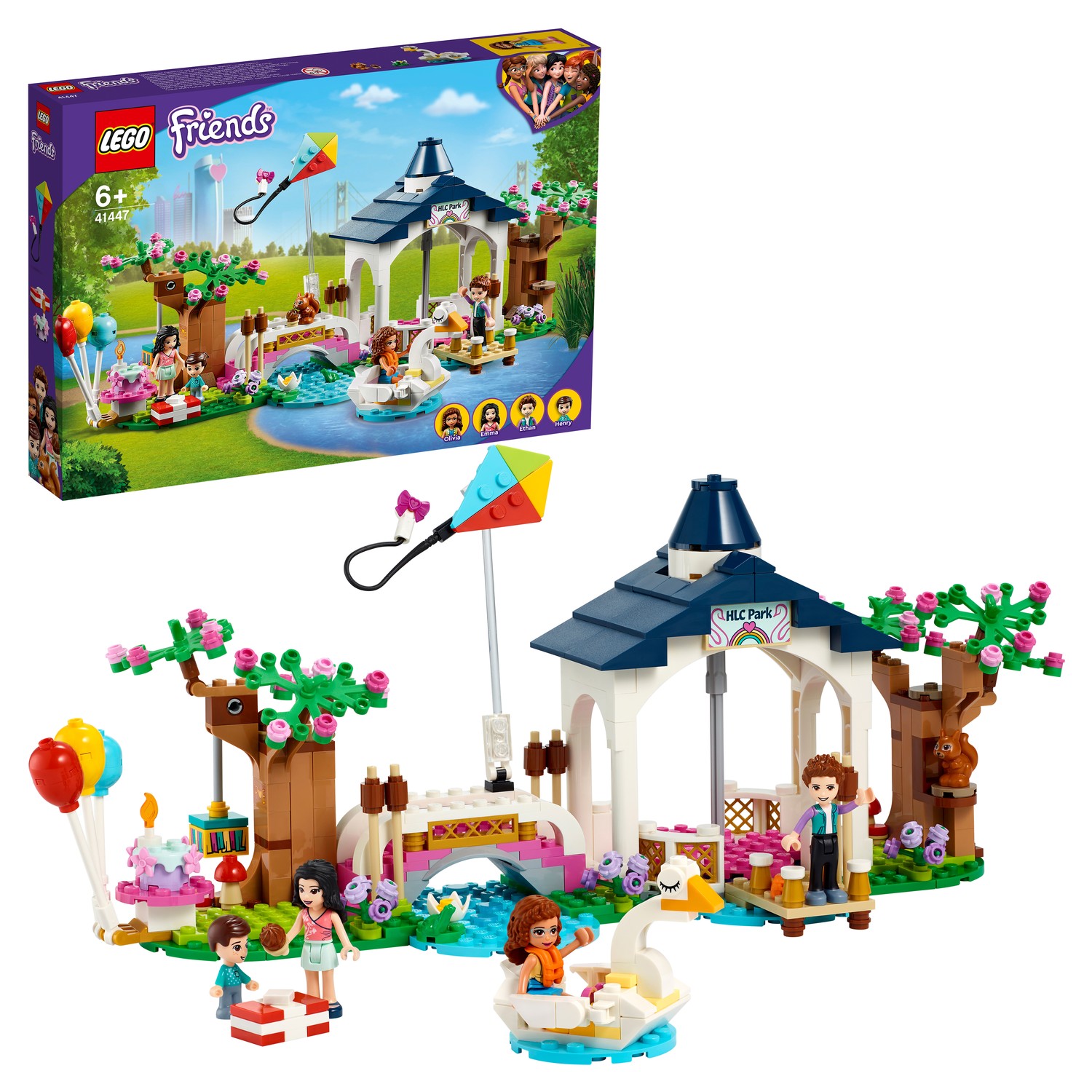 Конструктор LEGO Friends Парк Хартлейк Сити 41447 купить по цене 2599 ₽ в  интернет-магазине Детский мир