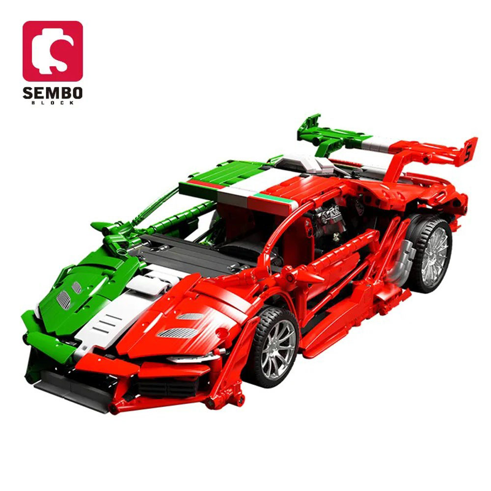Конструктор Sembo Block Итальянский спорткар - фото 1