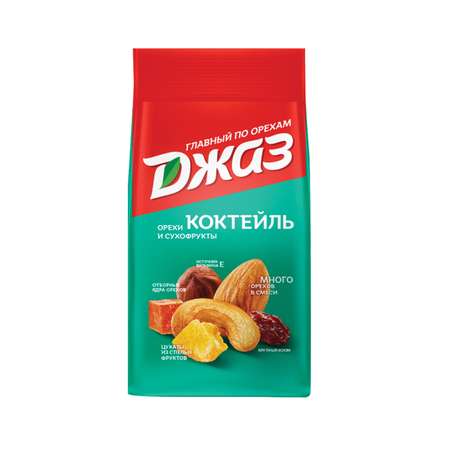 Смесь орехов и сухофруктов ДЖАЗ 300 г