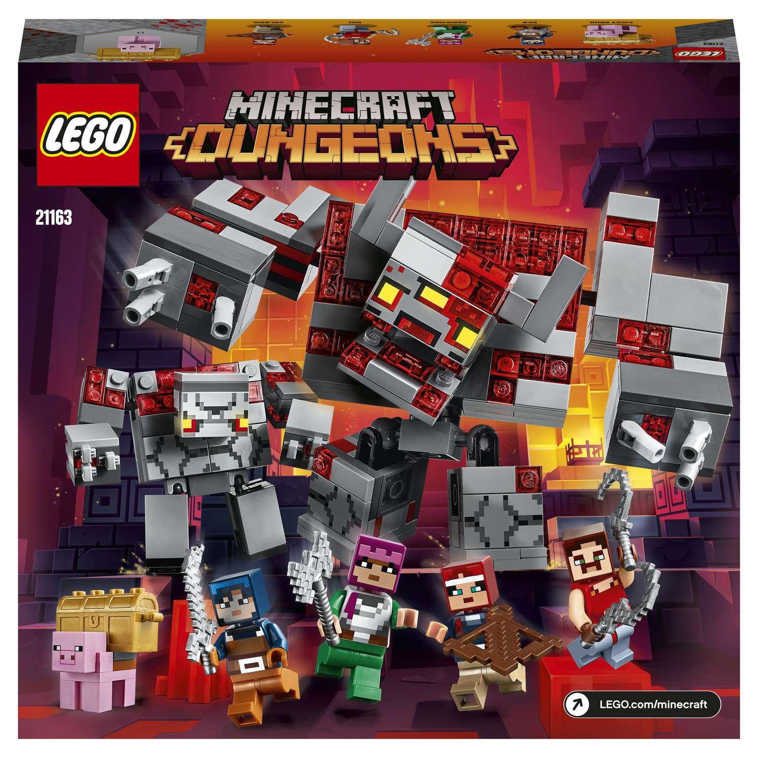 Конструктор LEGO Minecraft Битва за красную пыль 21163 - фото 3
